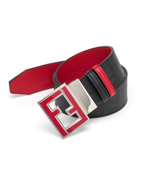 red Fendi belt for sale